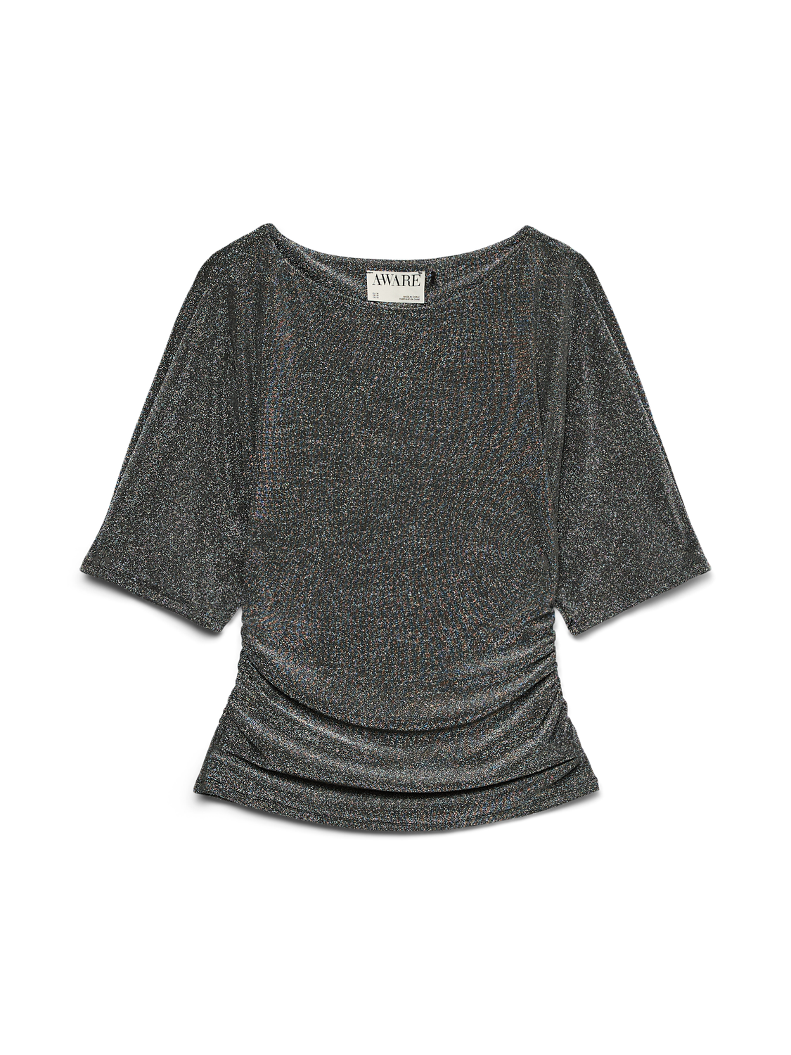 Awursula 2/4 Boatneck Top Sort