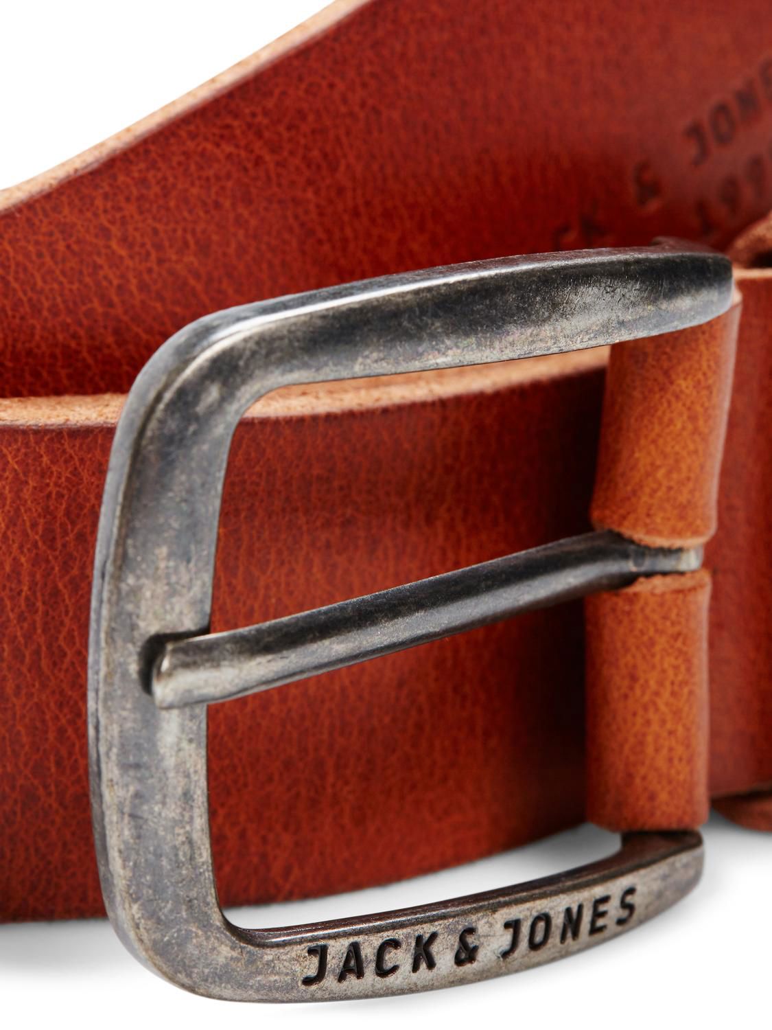 Jacpaul Leather Belt Noos Brun