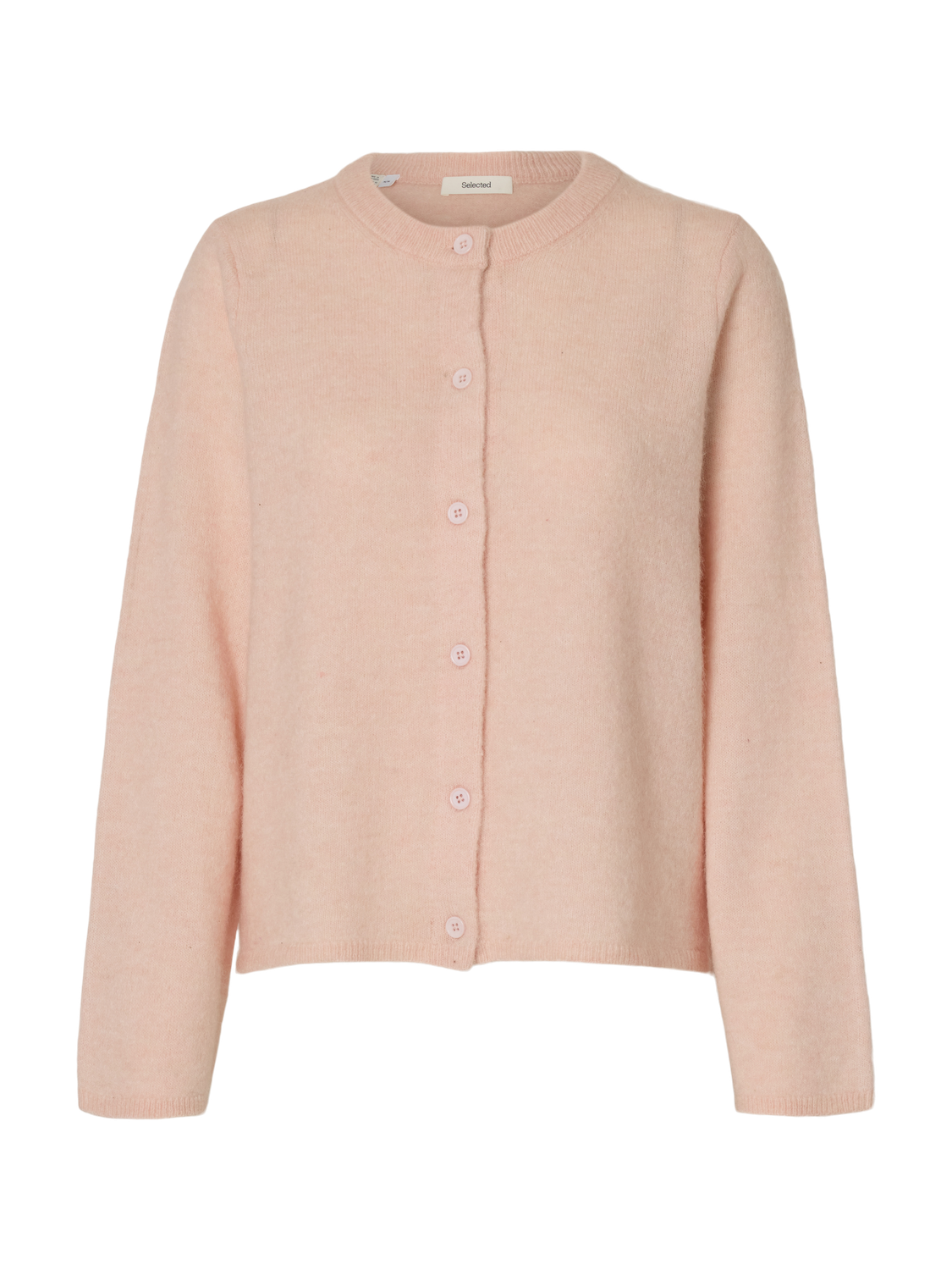 Slwlulu New Ls Knit Cardigan Noos Rosa