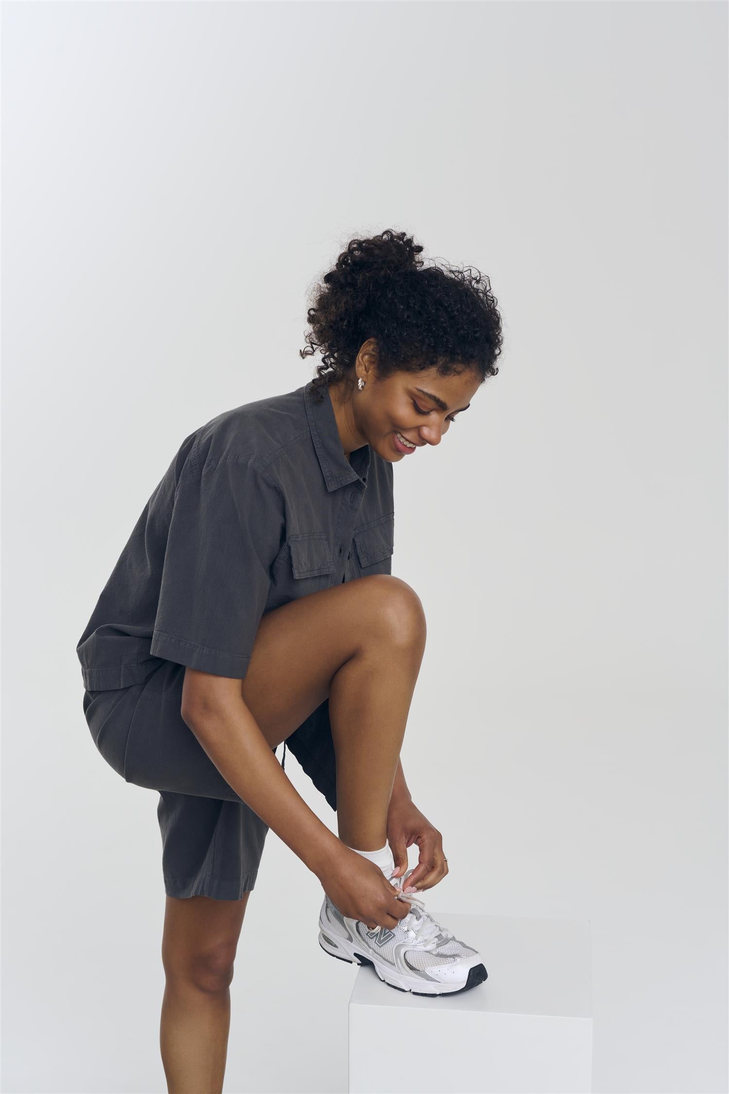 KAnaya Liah Shorts Black Oyster