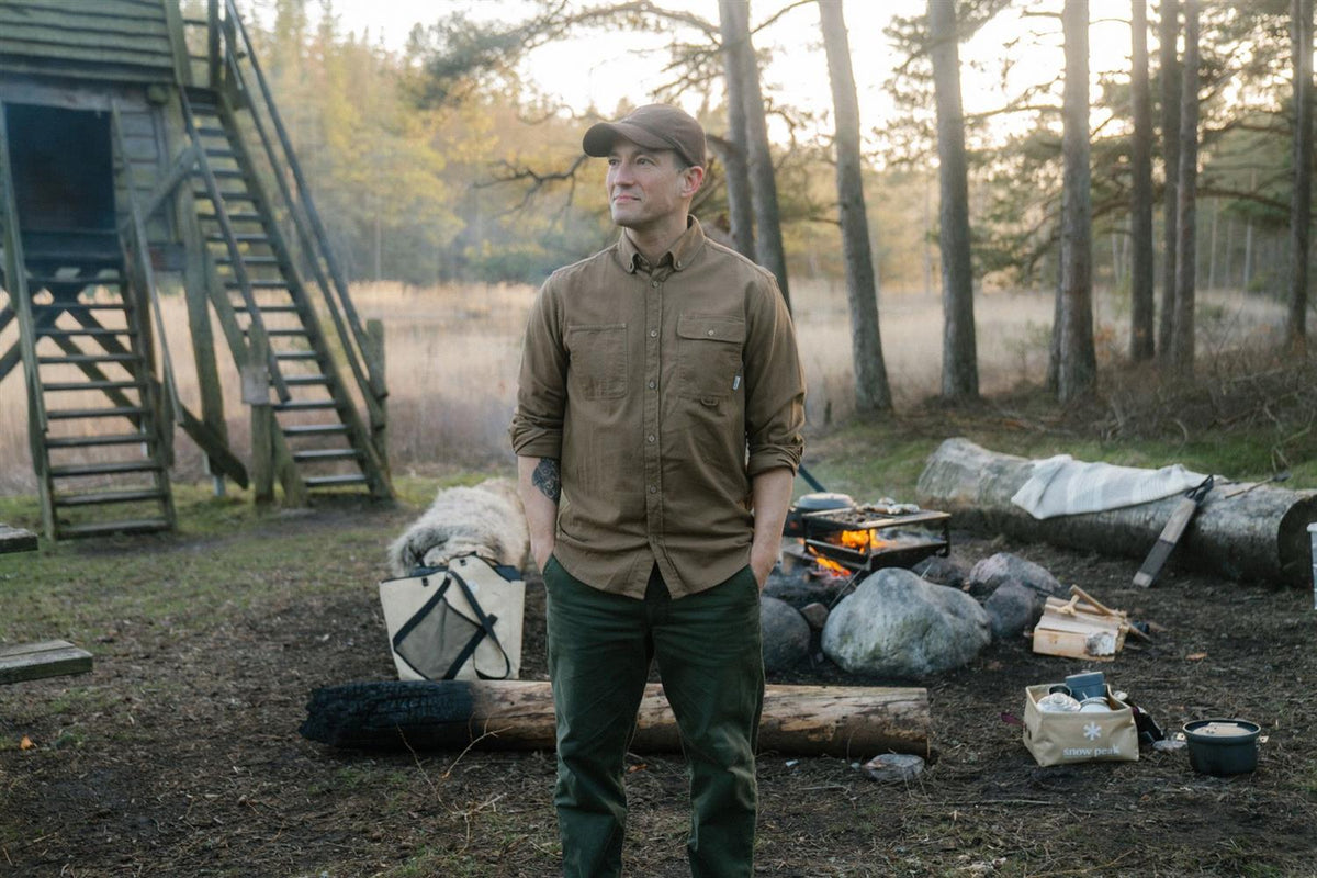 Beaver Timber Courd Cap Brun