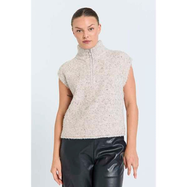 FQGRSNEMES-WAISTCOAT Beige