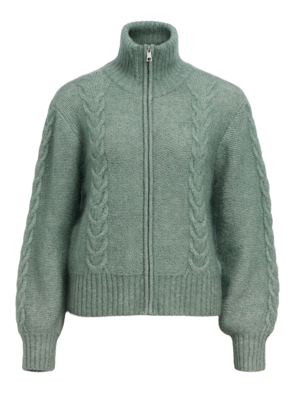 Objnete Lo Knit Cardigan Noos Mellomgrønn