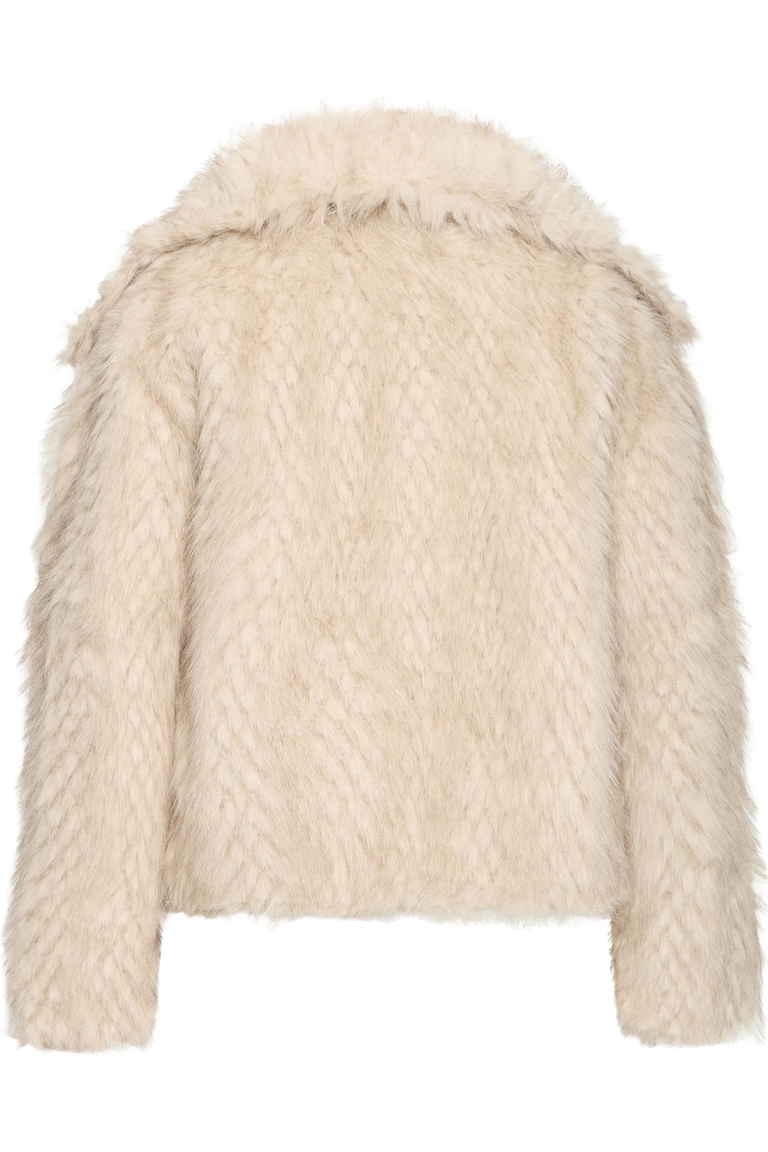 Sbcharlot Fur Jacket Beige