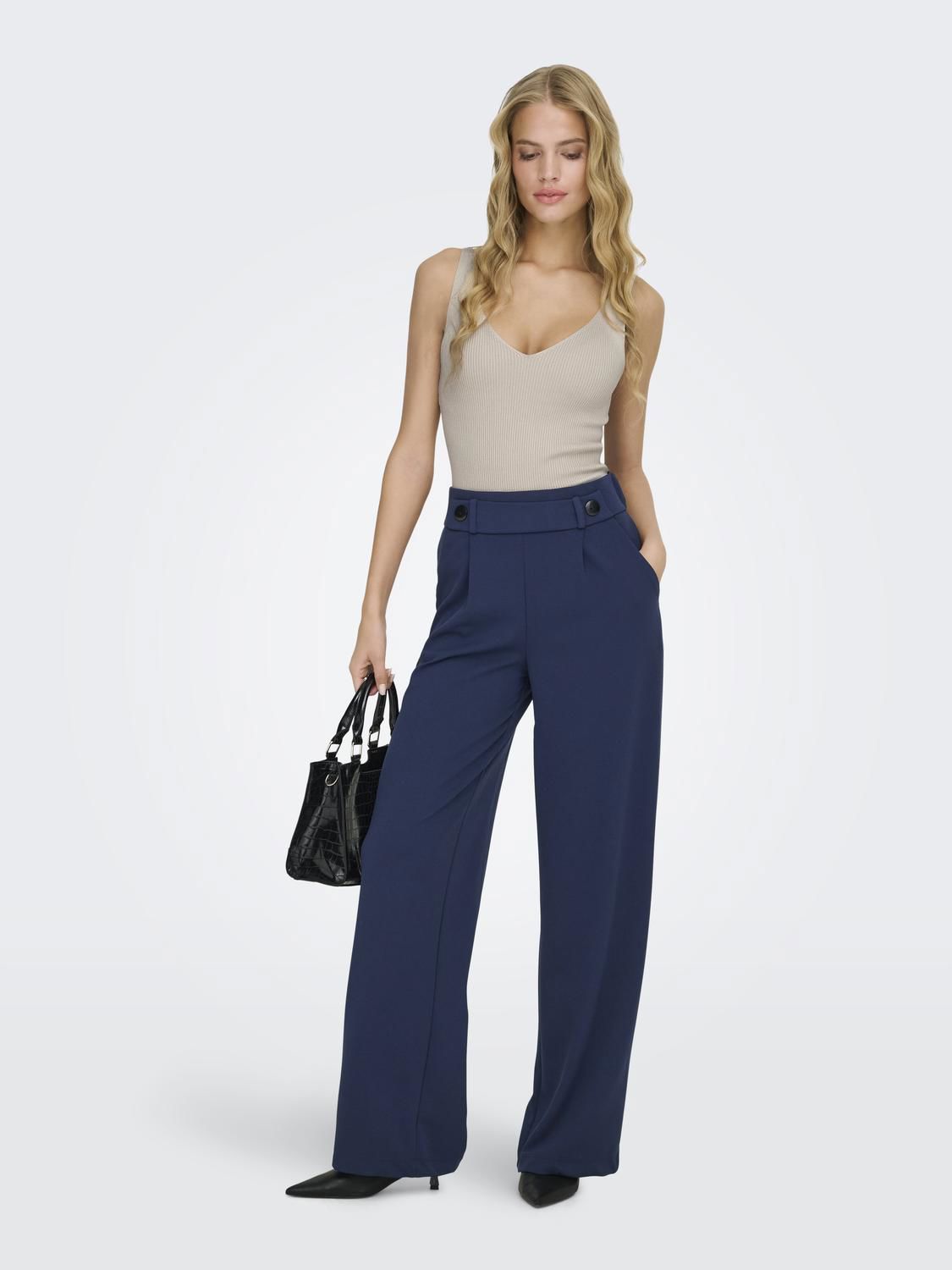 Jdynanna S/l Top Knt Noos Beige