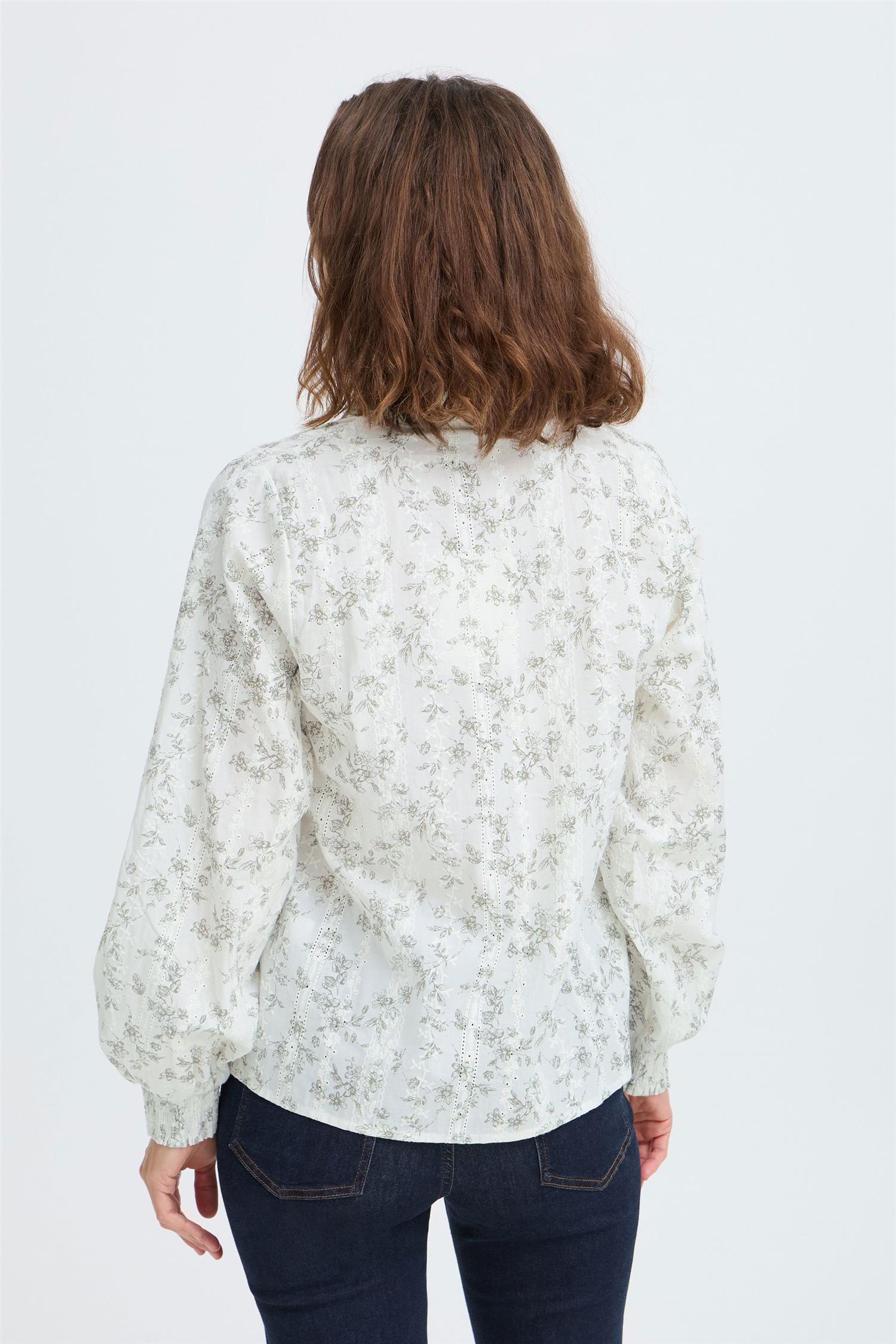 Pzdeborah Ls Blouse Beige