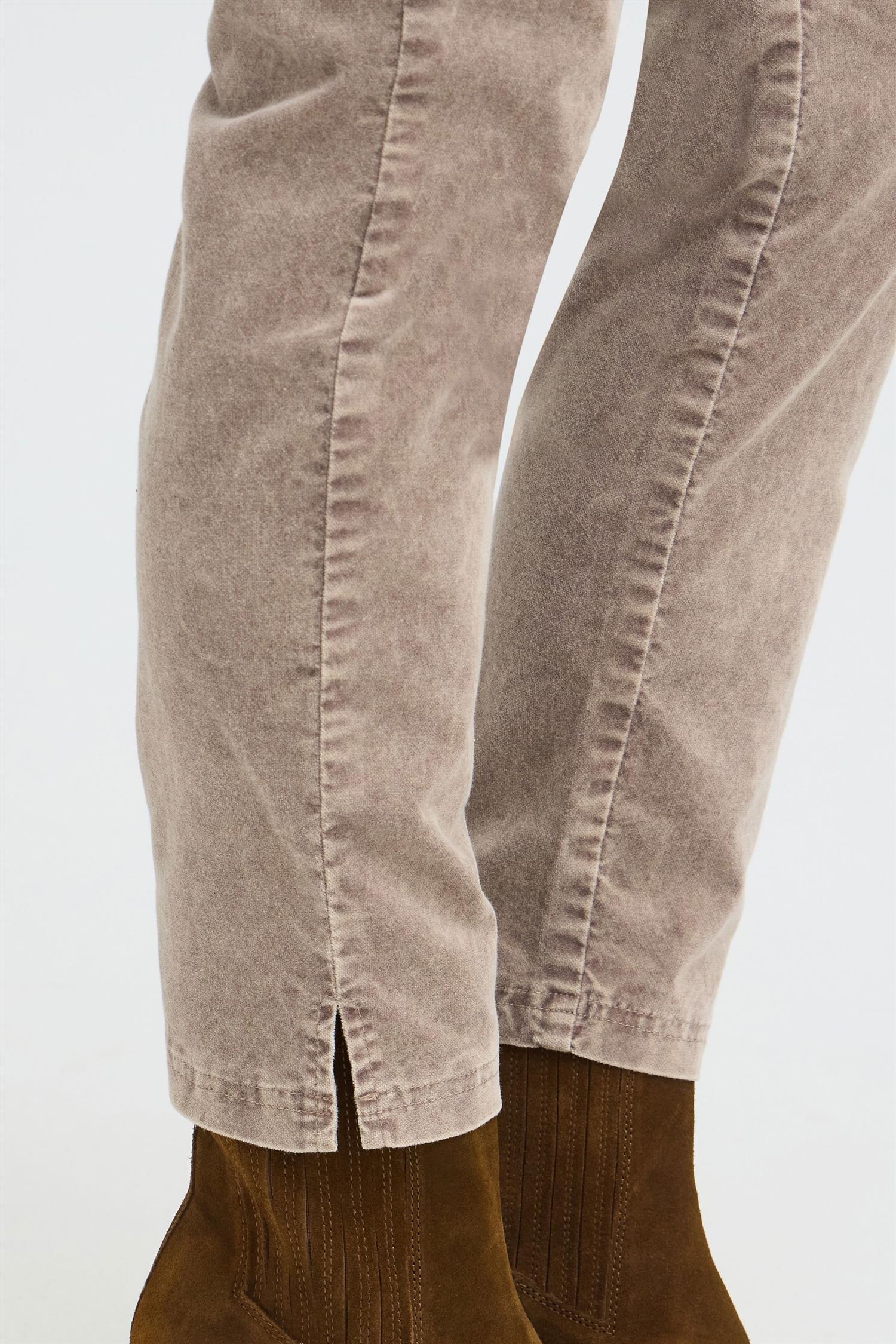 Pzfiba Hw Pant Skinny Leg Brun