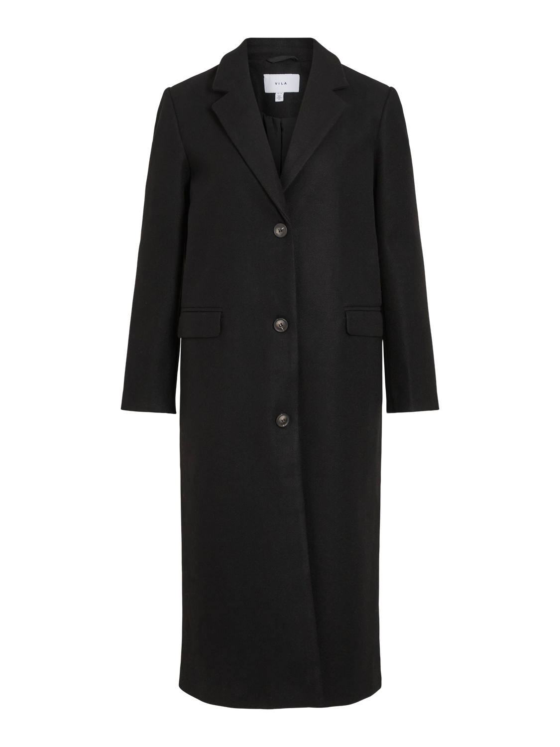 Visolo L/s Coat - Noos Sort