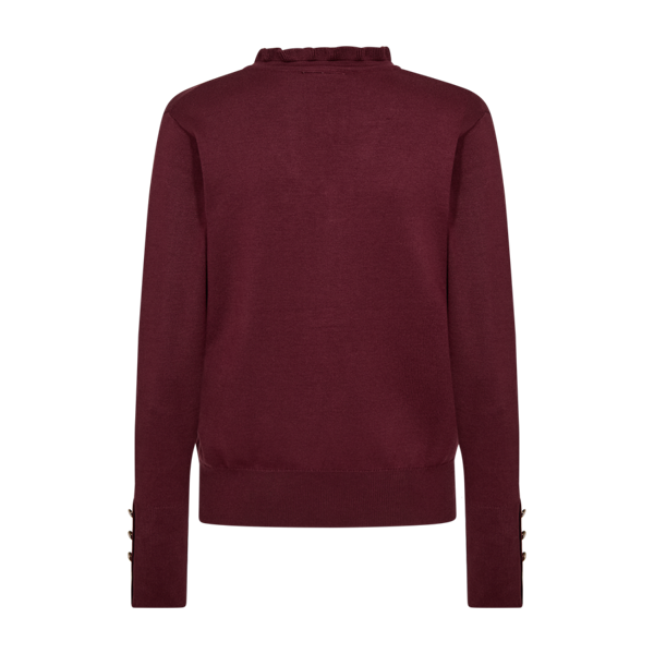 FQKATIE-PULLOVER Vinrød