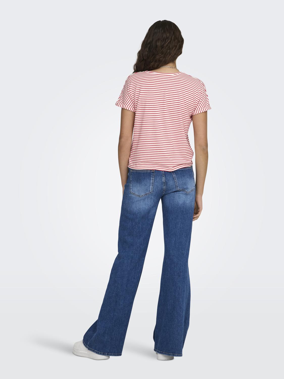 Jdysissy S/s O-Neck Top Jrs Noos