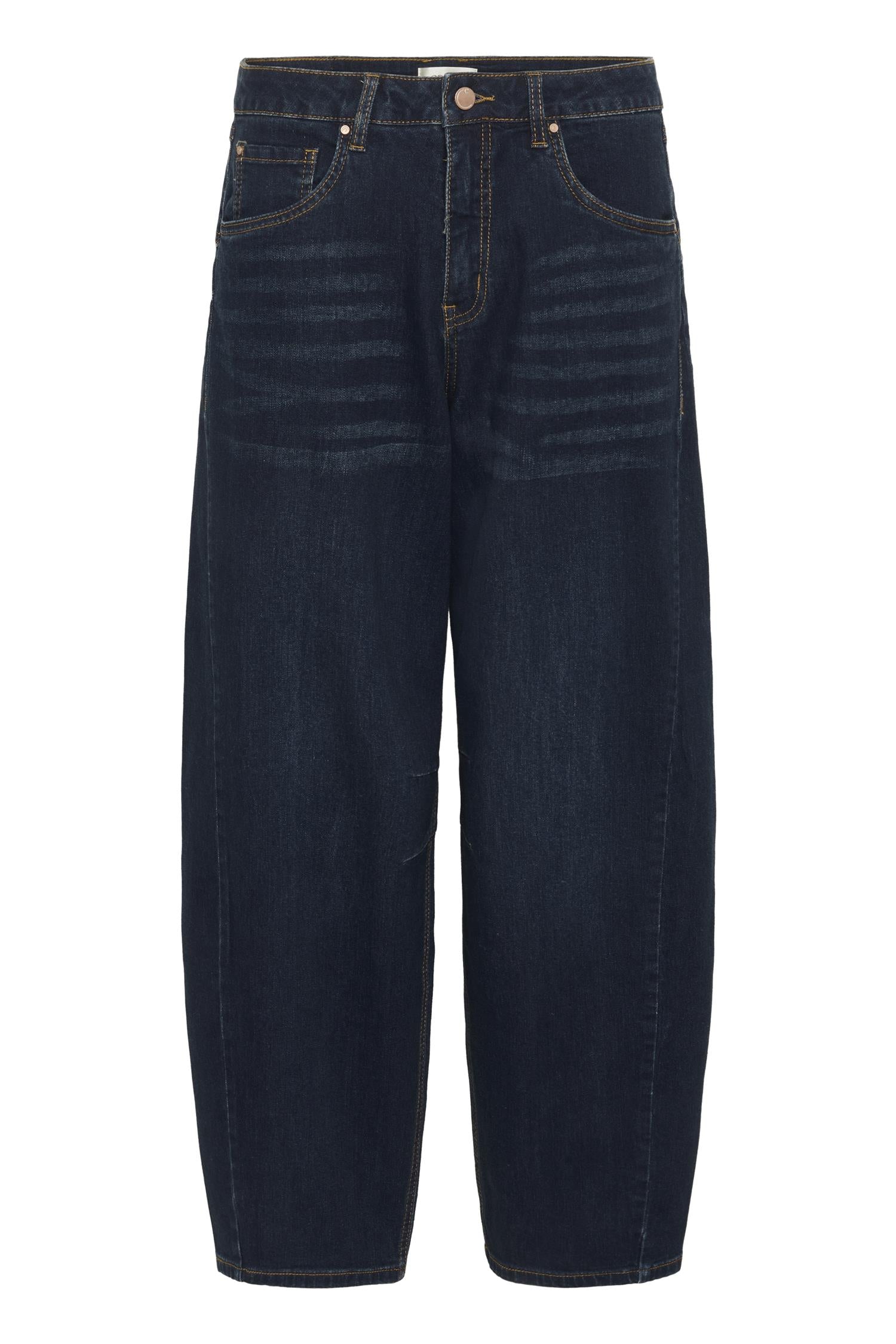 Crbahren Ankl Balloon Jeans-Relaxed Fit Garland Dark Blue Denim