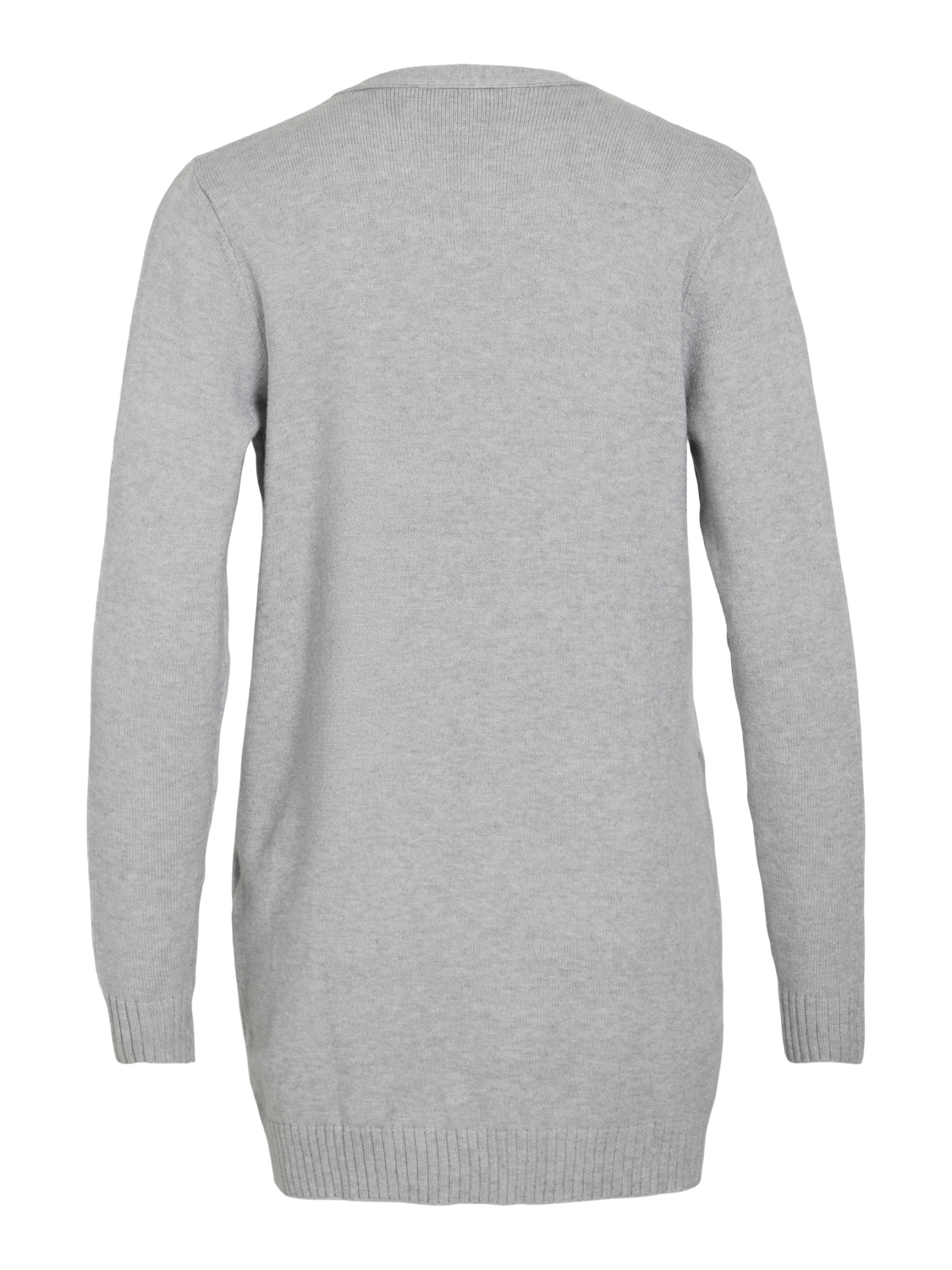 Viril Open L/s Knit Cardigan - Noos Lysegrå