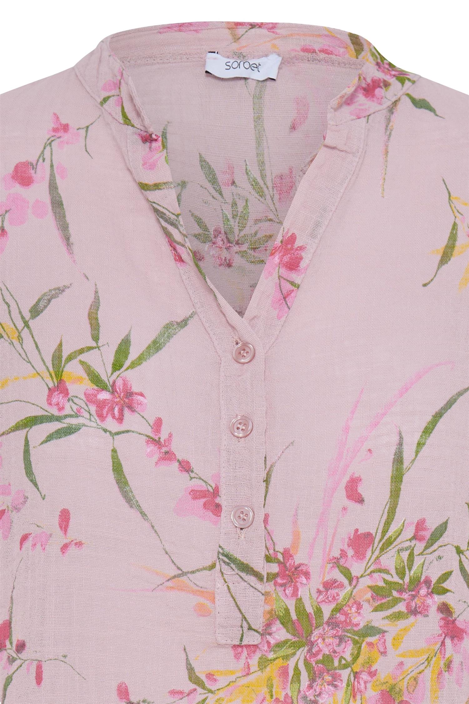 Sbalexa G Flo Blouse Rosa