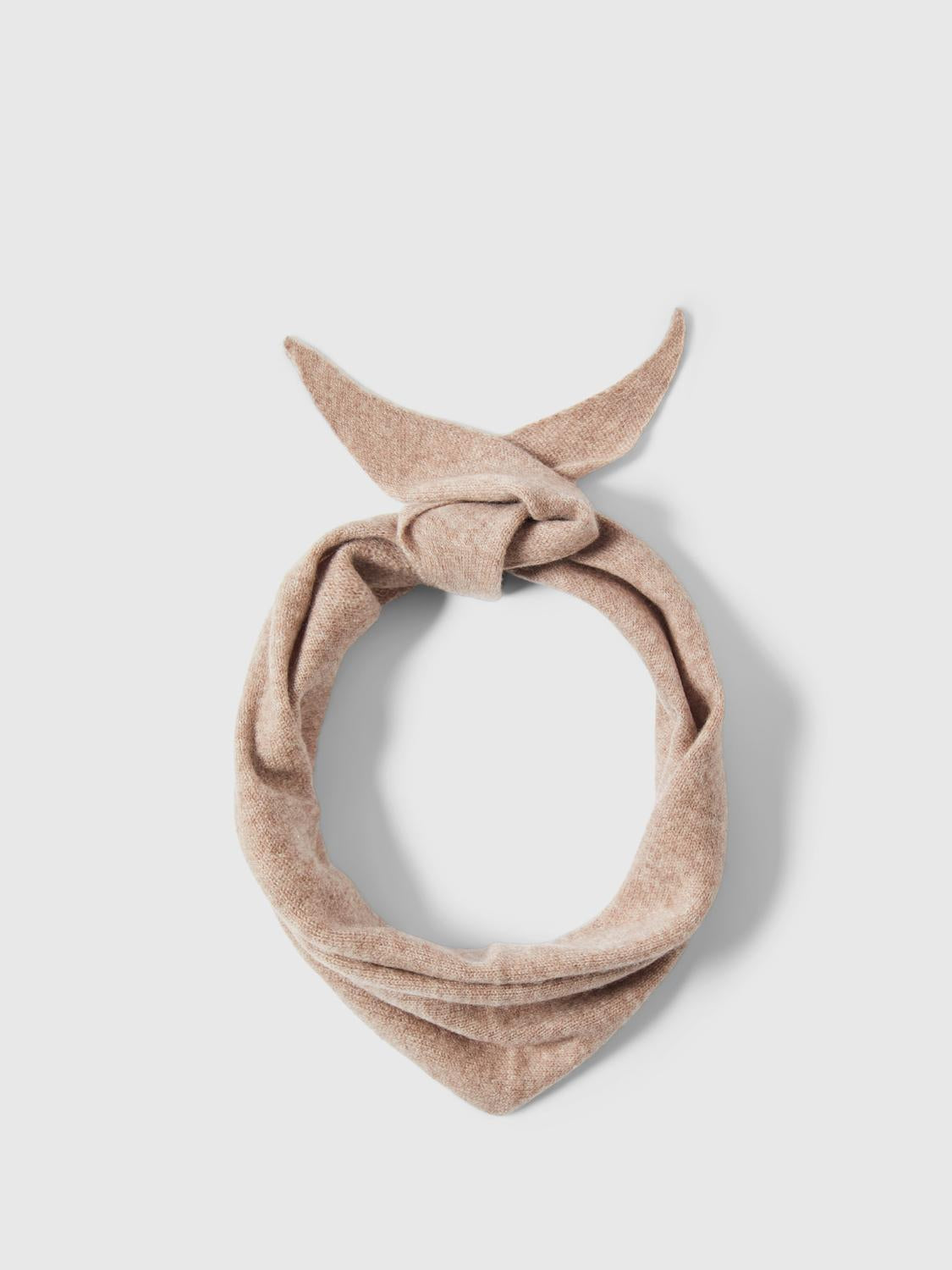 Slfmaria Narrow Cashmere Scarf Mellomgrå