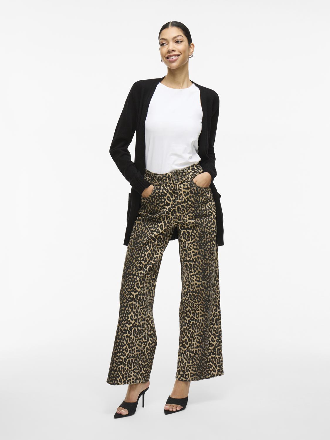 Viril Open L/s Knit Cardigan - Noos Sort