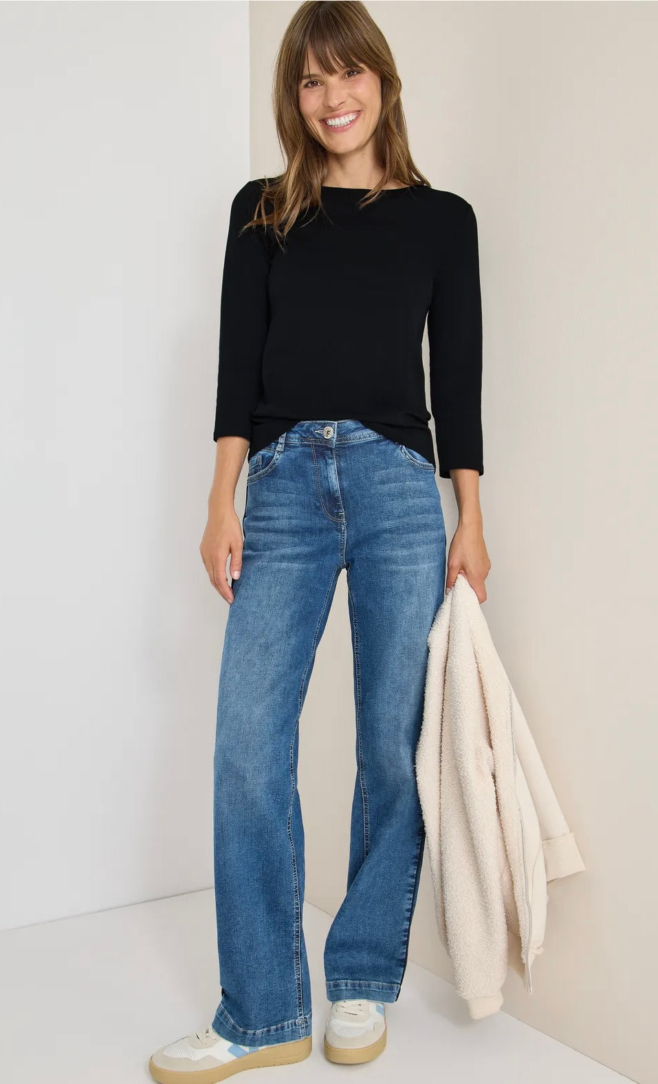 Basic boatneck Svart