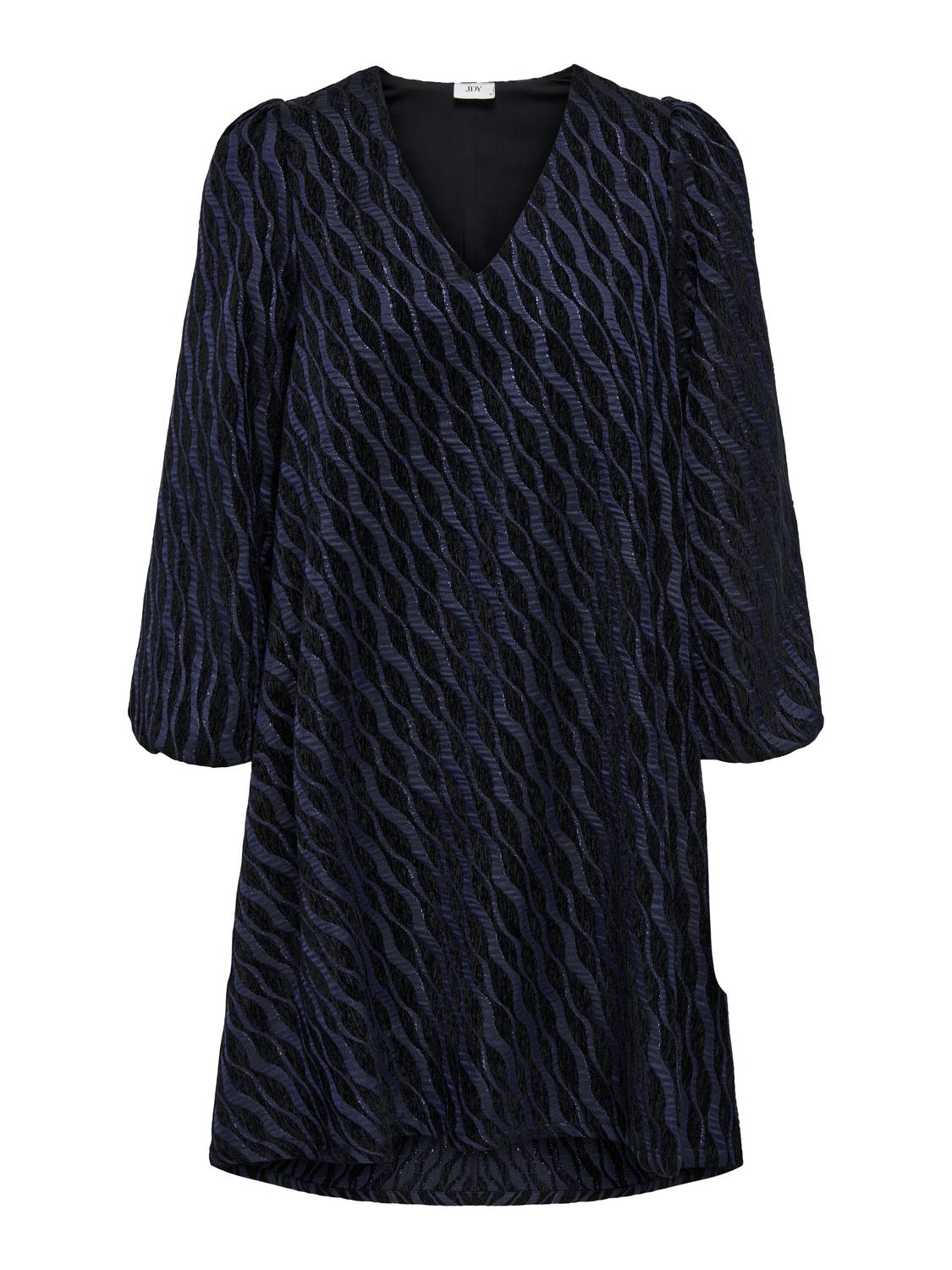 Jdybeth L/s Jaquard Dress Wvn Sort