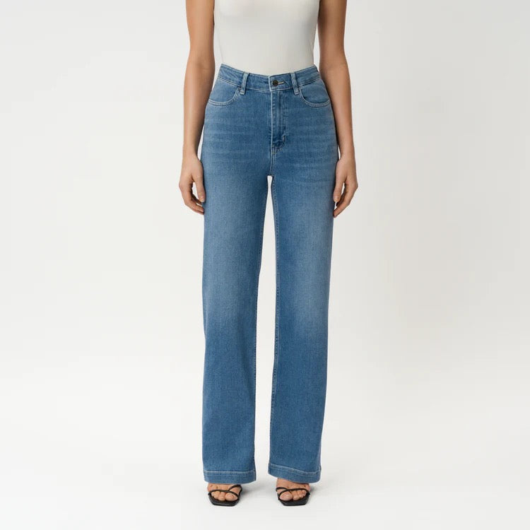 Flowy Summer ComfortDenimTM Jeans Blå