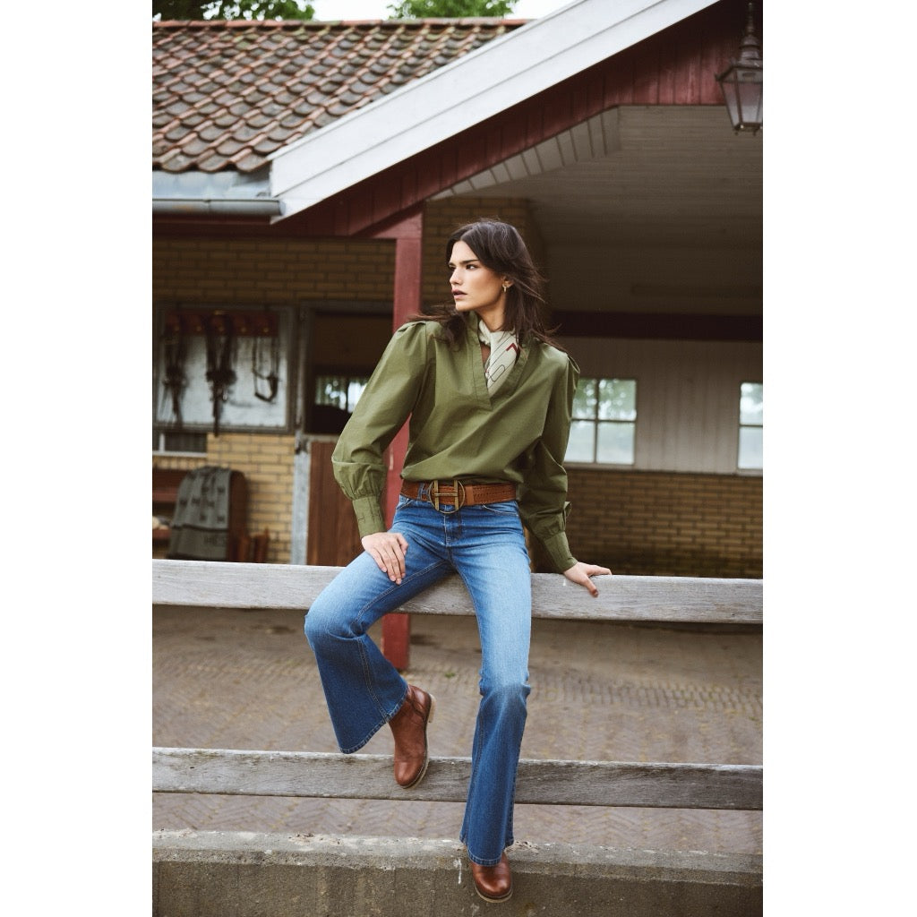 Mie blouse Grønn