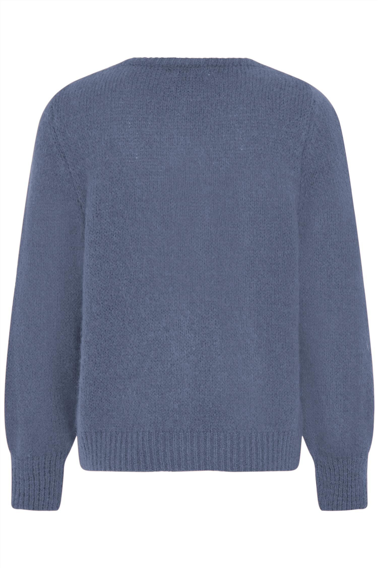 Sbgulvig Knit Cardigan Blå