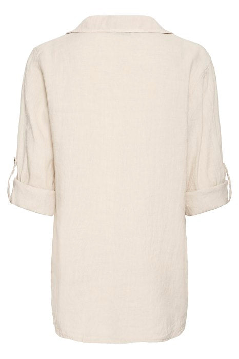 SBFONTANELLE BLOUSE Sandshell