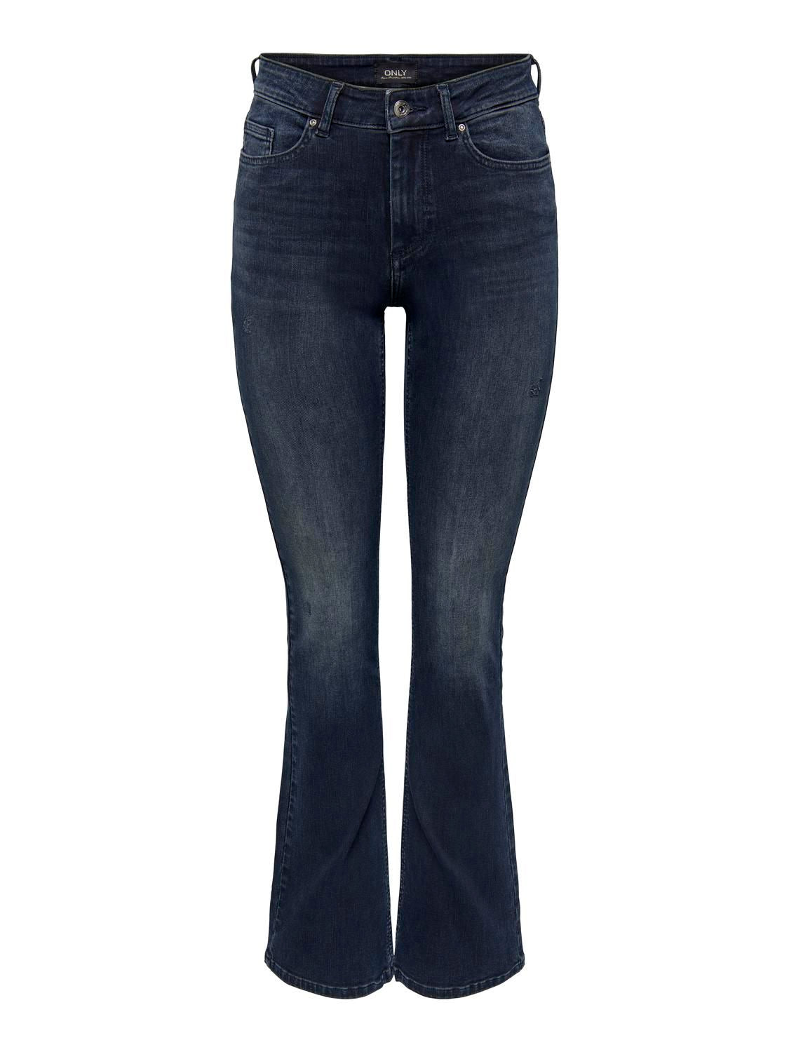 Onlblush Mid Flared Dnm Rea409 Noos Sort