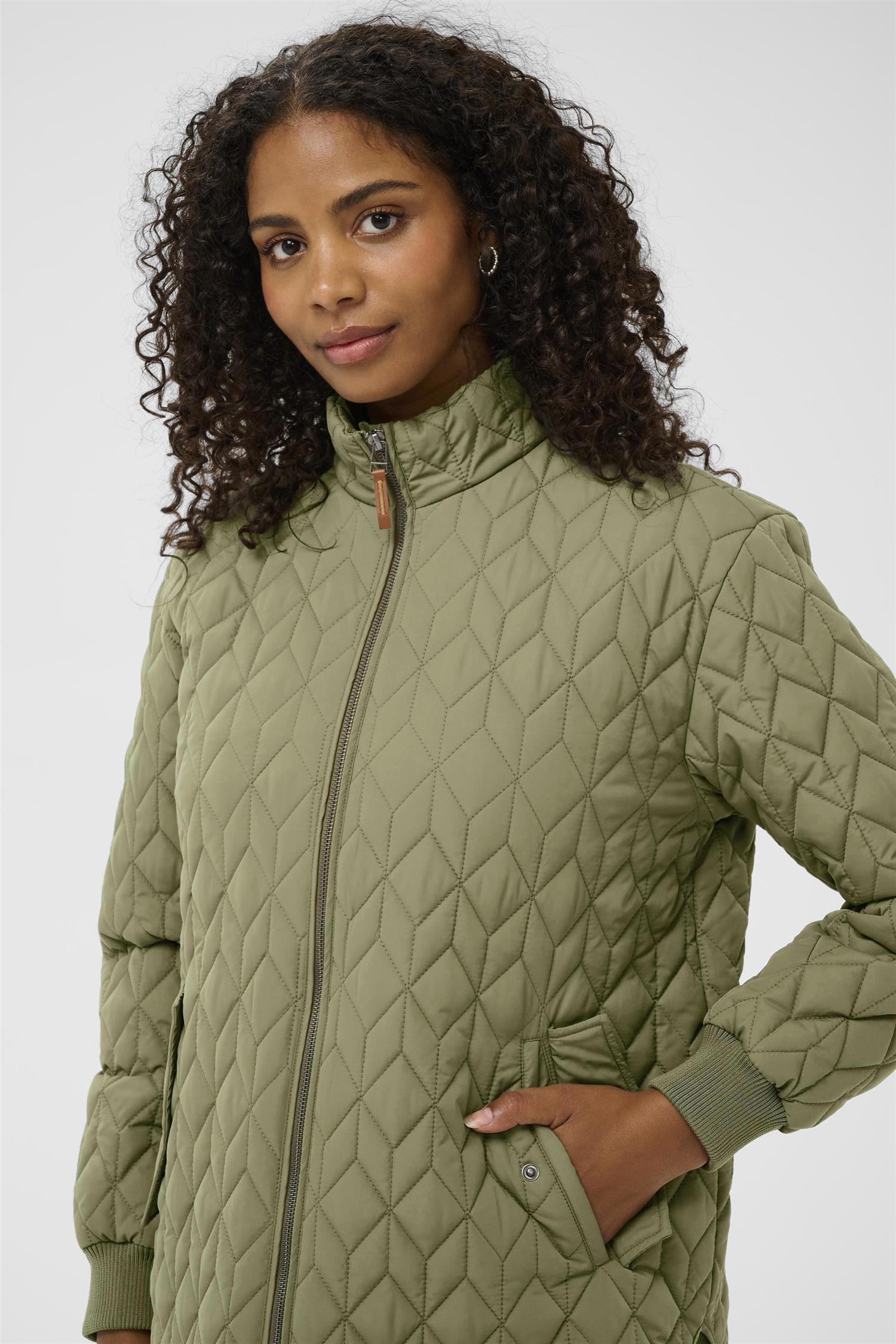 Kaleila Quilt Jacket Grønn