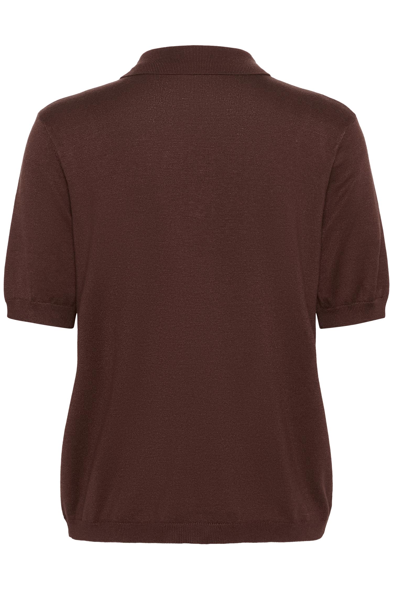 Kalizza Basic Polo Pullover Fudge