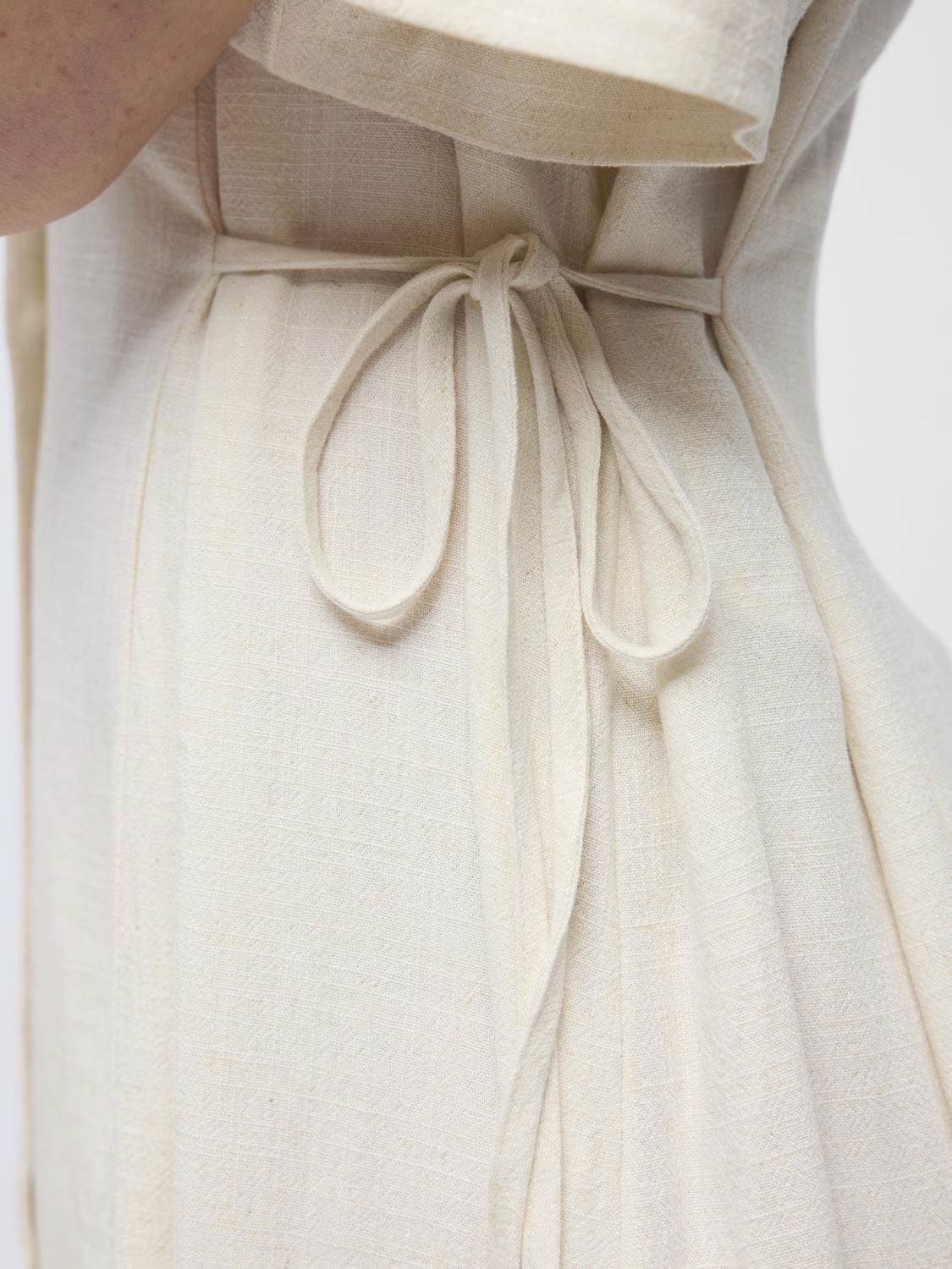 Objsanne S/s Re Short Dress 145 Nd Beige