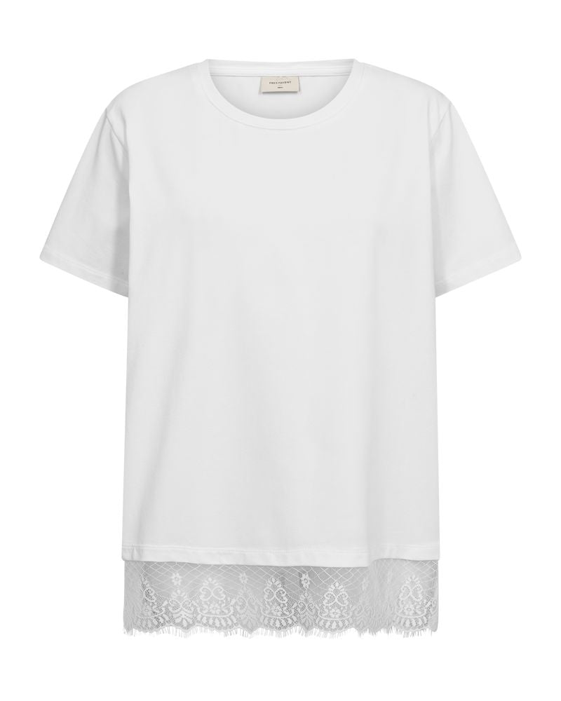 Fqsure-Tee Hvit