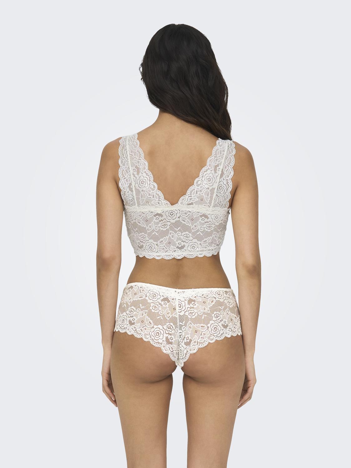Onlchloe Lace Bra Noos Acc Hvit
