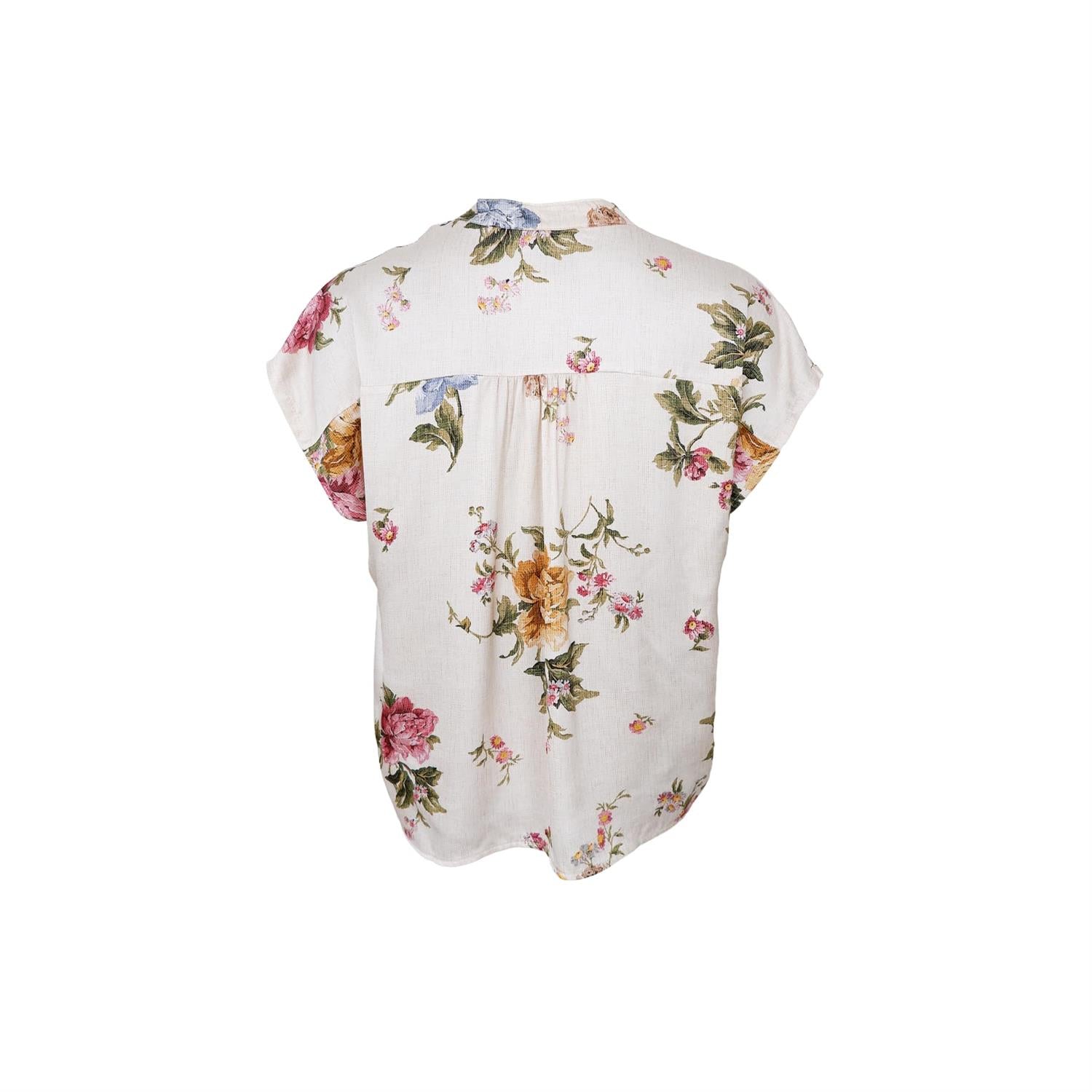 BCZALINA SS BLOUSE Cream