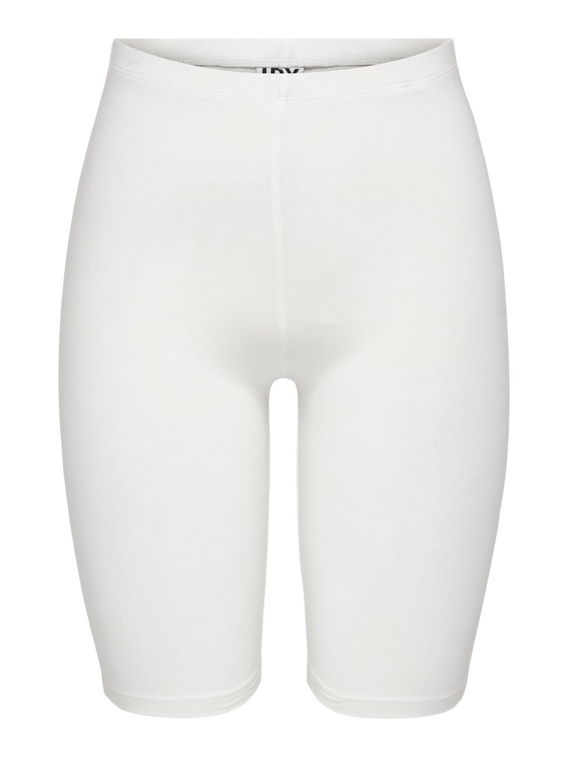 JDYAVA BIKER SHORTS JRS DIA Hvit