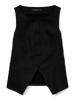 VMFLORENCE SL WAISTCOAT Svart
