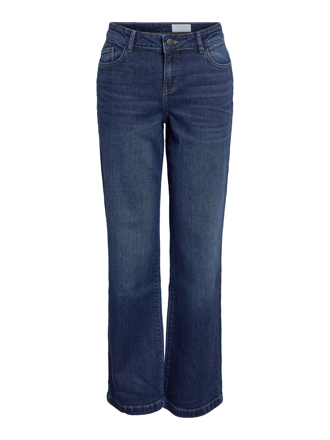 NMNILA LW WIDE JEANS AZ422DB S* Mørkeblå