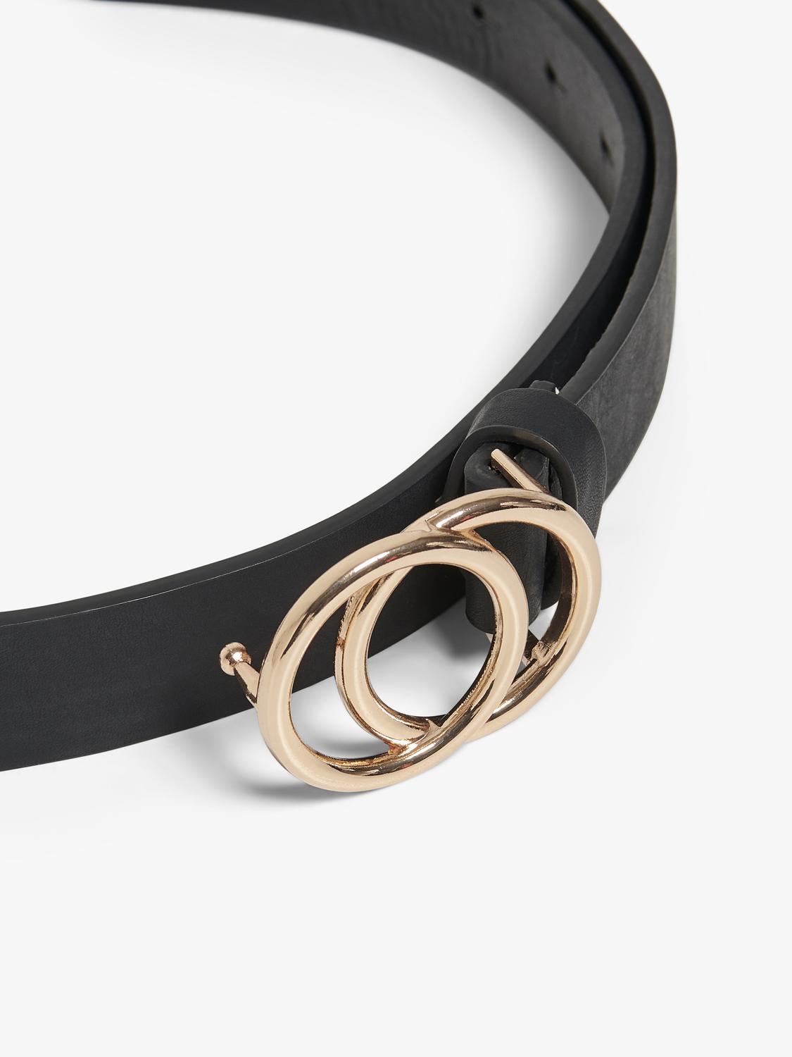 Onlrasmi Faux Leather Jeans Belt Noos Sort