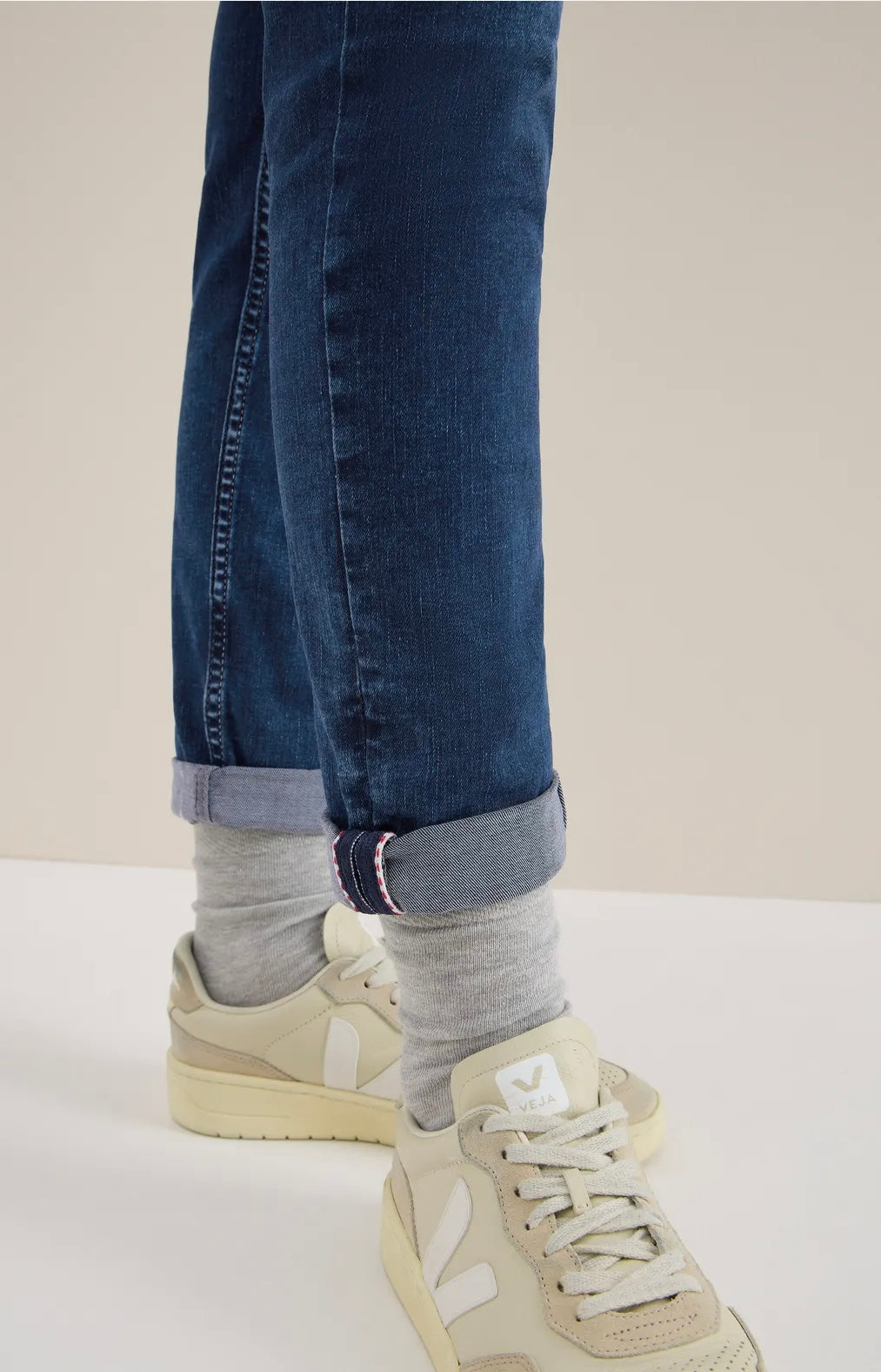 Scarlett straight Medium Blue Denim