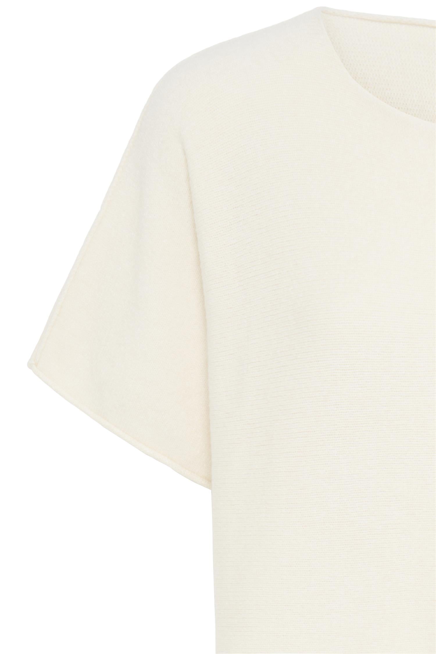 Sbinnova Half Sl Knit Blouse Hvit