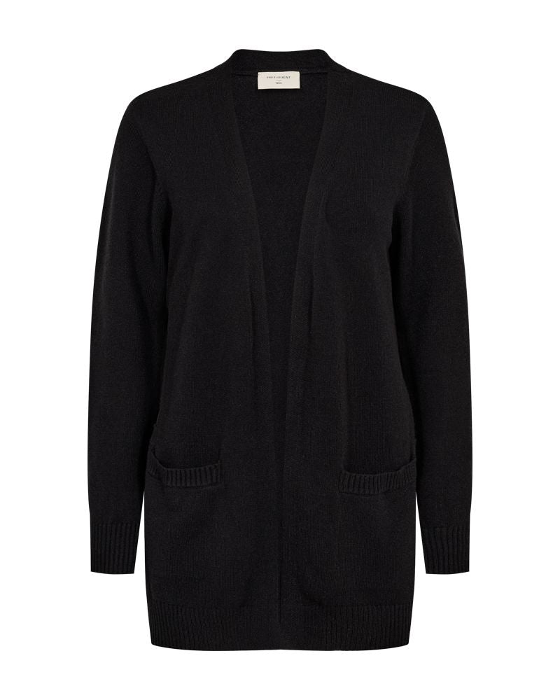 Fqagnes-Cardigan Sort