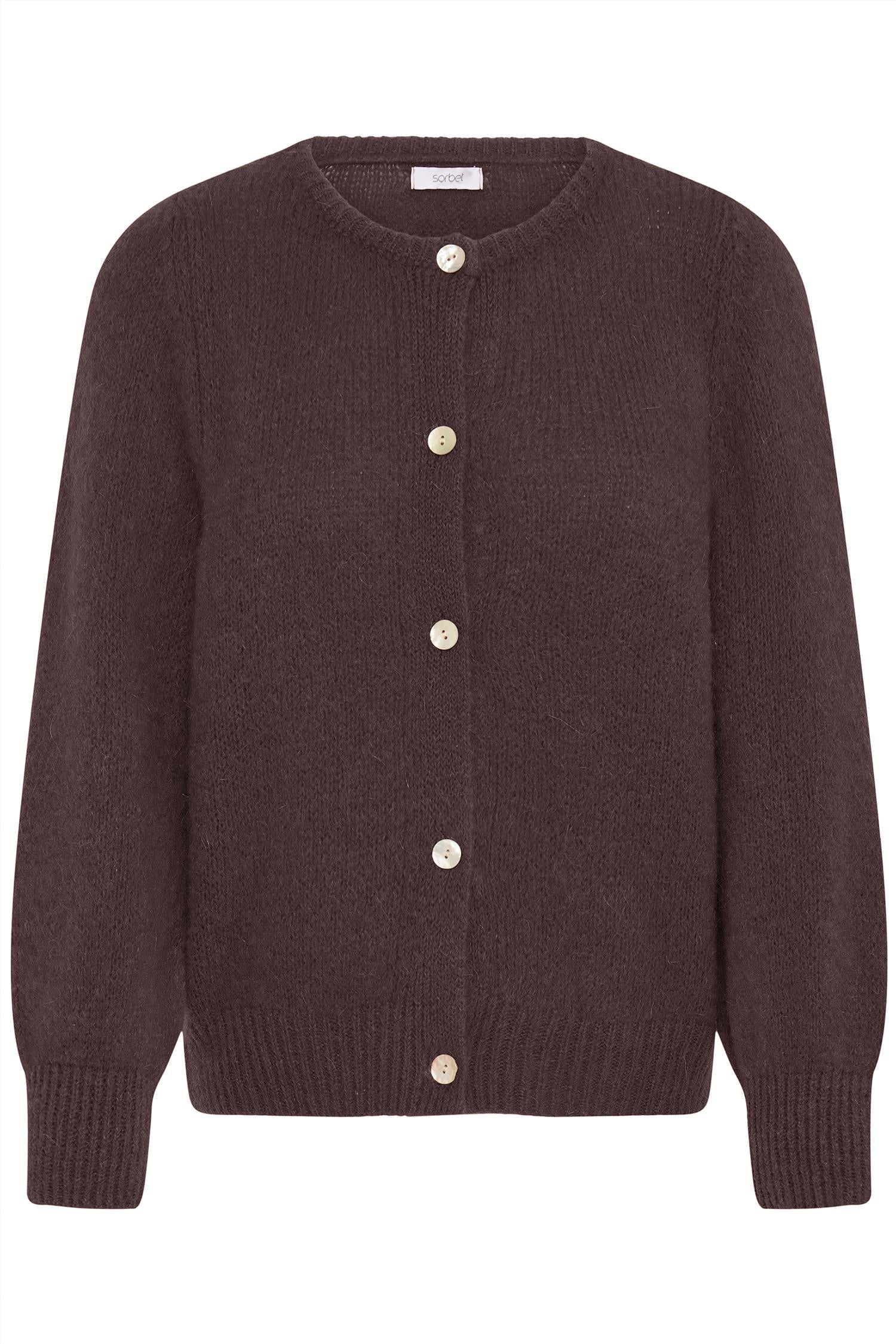 Sbgulvig Knit Cardigan Brun