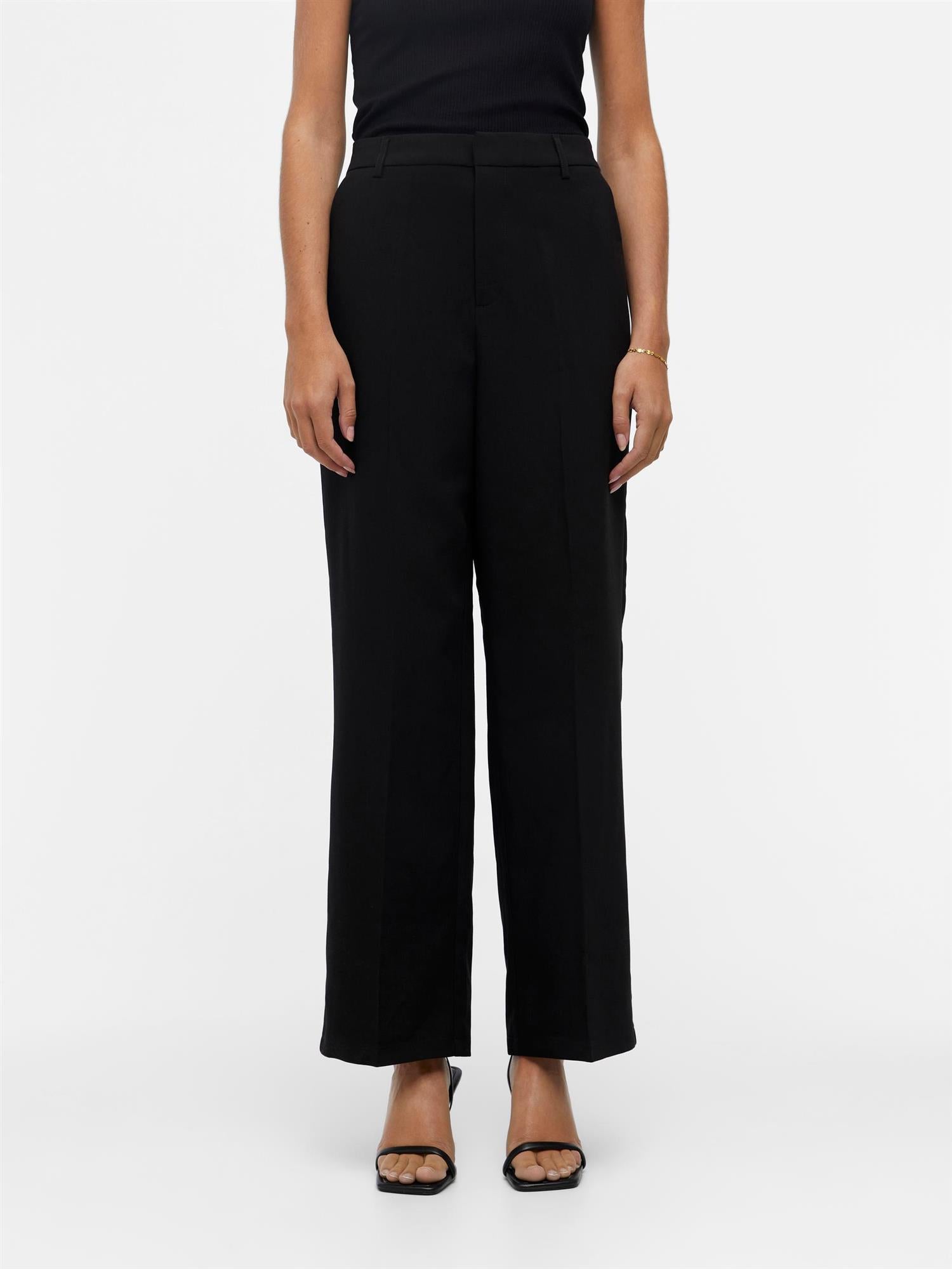OBJSIGRID CASUAL PANT A AW FAIR 22 Sort