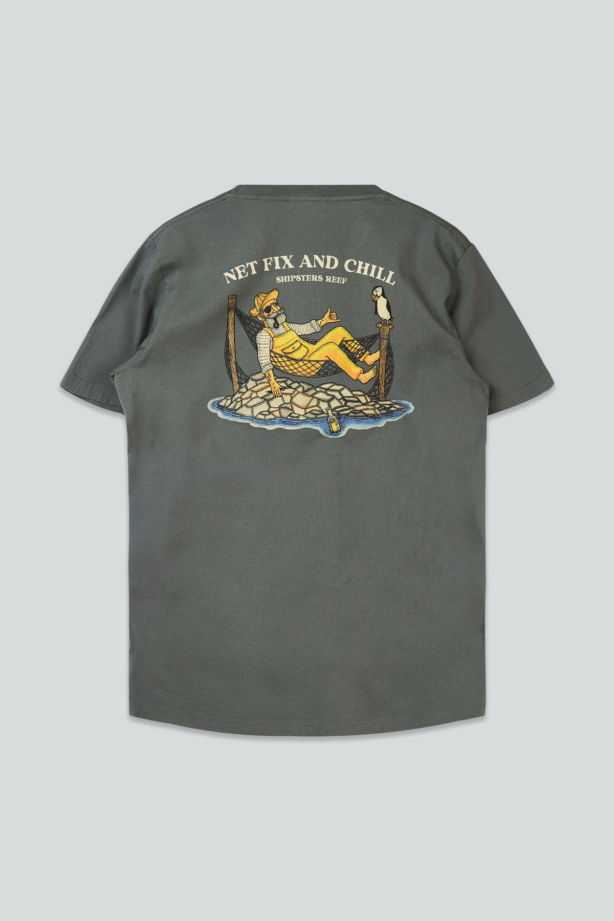 Shipsters Reef T-Shirt Grå