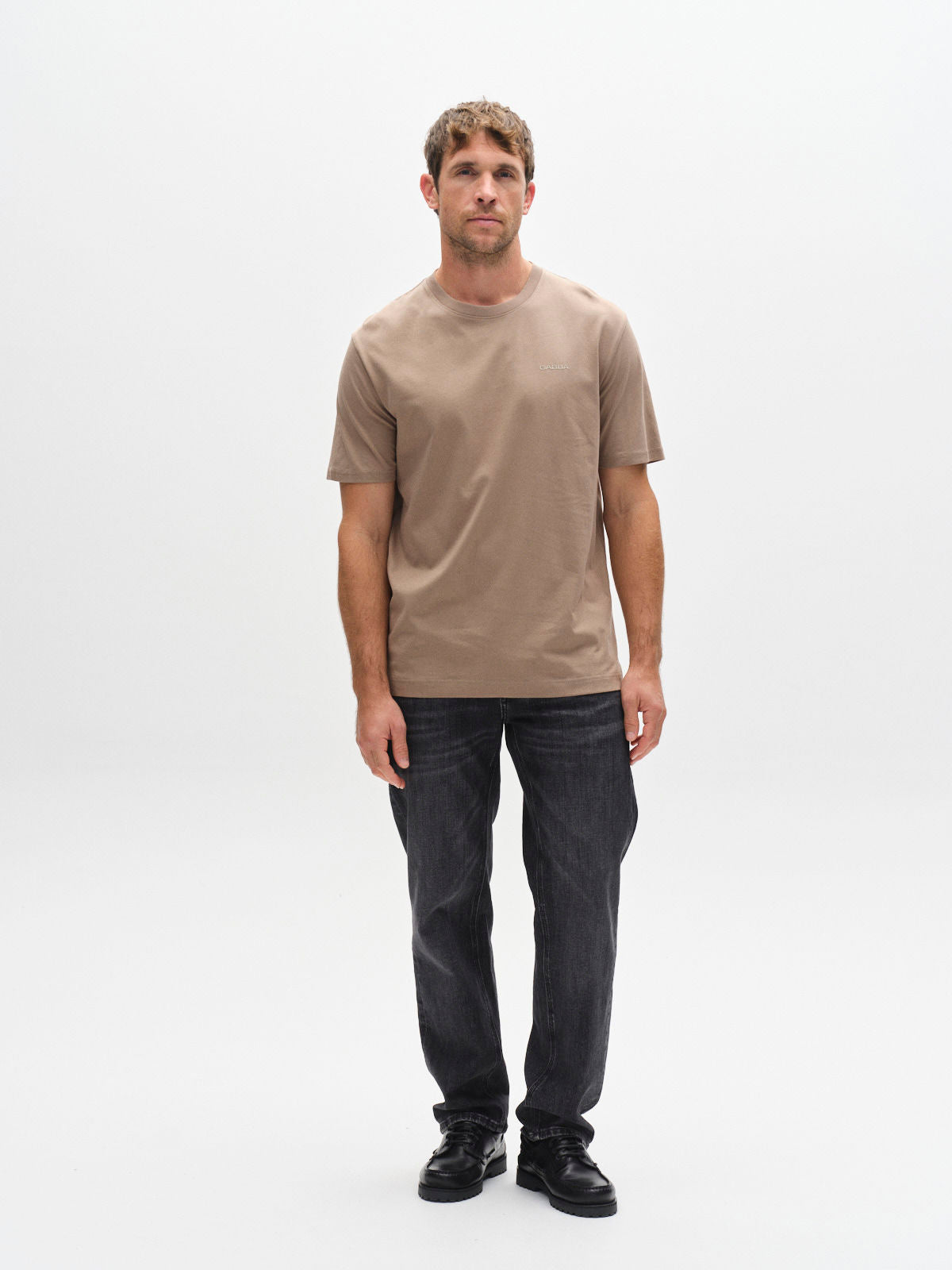 Gabdune Logo Gotssst-Shirt Brun