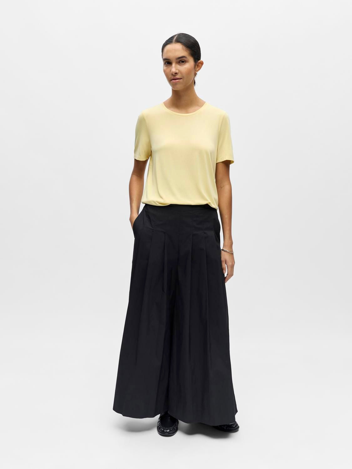 Objannie S/s T-Shirt Noos Gul