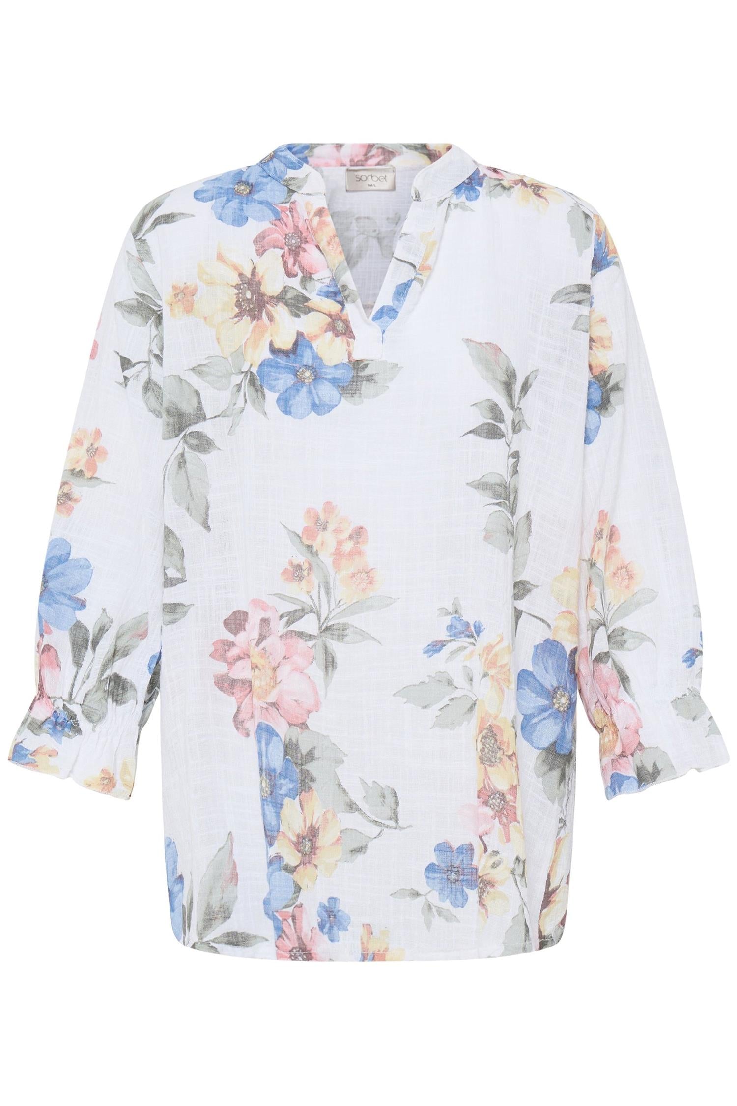 Sbxalexa G Afl Blouse Hvit