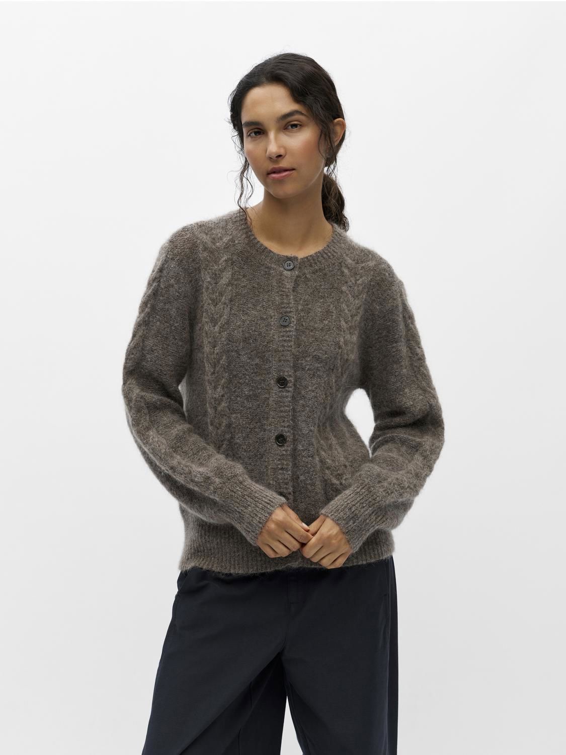 Objnete Re Knit Cardigan E Div 26 Beige