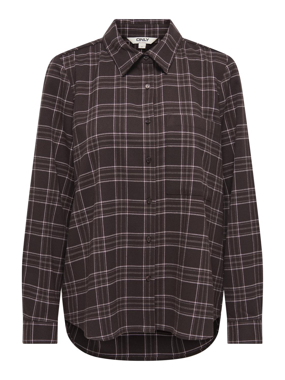 Onlwren Check Shirt Wvn Sort