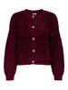 Jdyeira Life L/s Oneck Cardigan Knt Noos Mørkelilla
