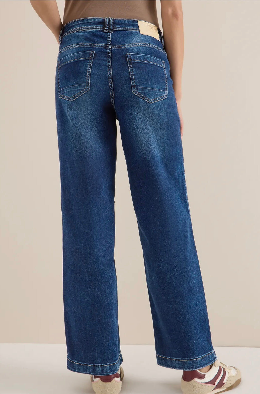 Neele mid blue Mellom Blå Denim