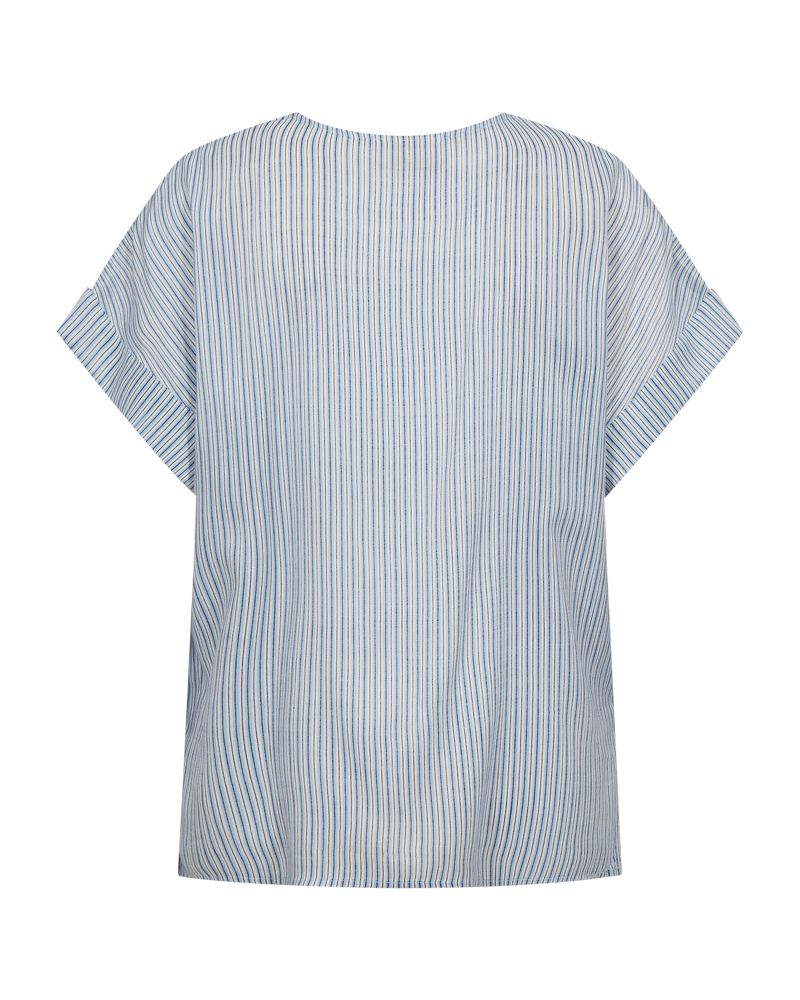 Fqesoliva-Blouse Blå